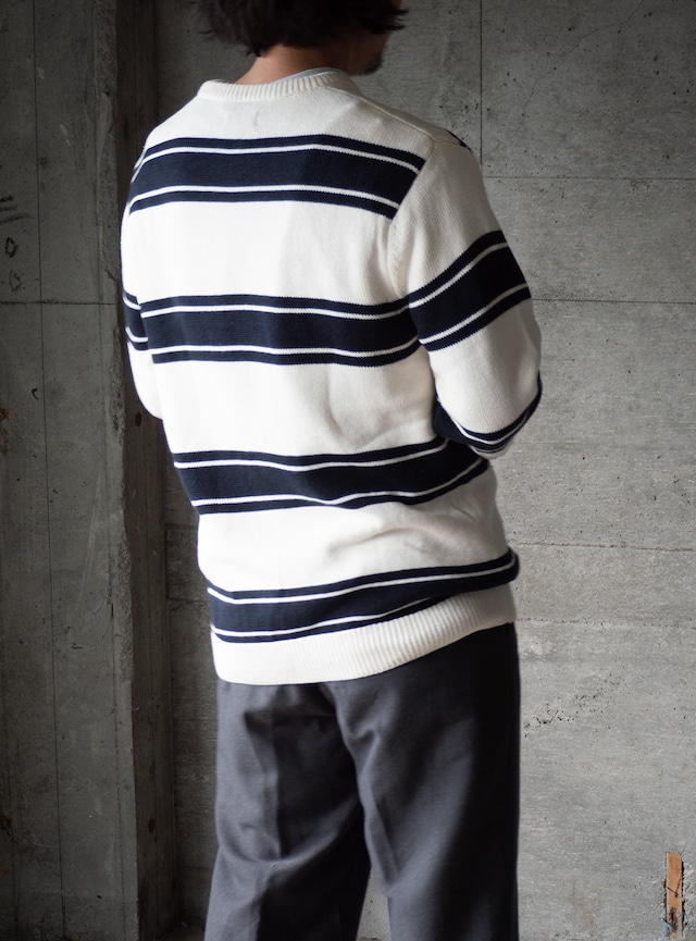 "CHAPS" used Cotton wide border knit