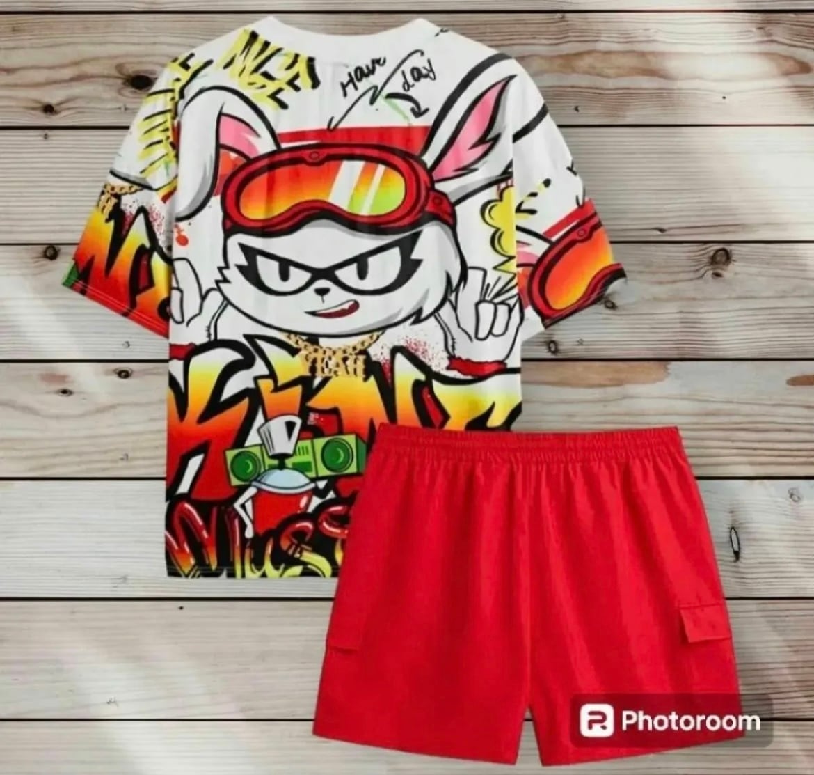 Manfinity Men's セットアップ バックプリント XXL | Terysy.Shops