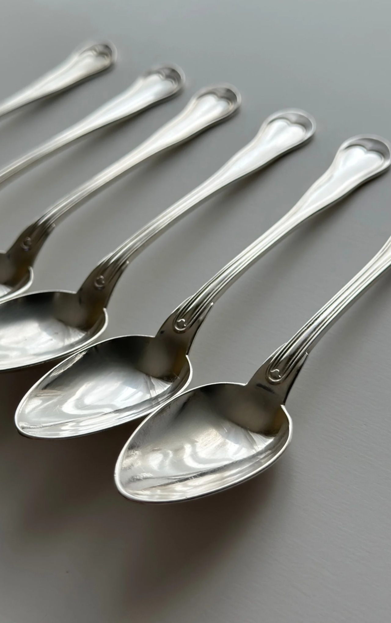 Christofle クリストフル デザートスプーン Christofle クリストフル / “Violon Filets” dessert spoon
