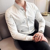 slim shirt tops 00179