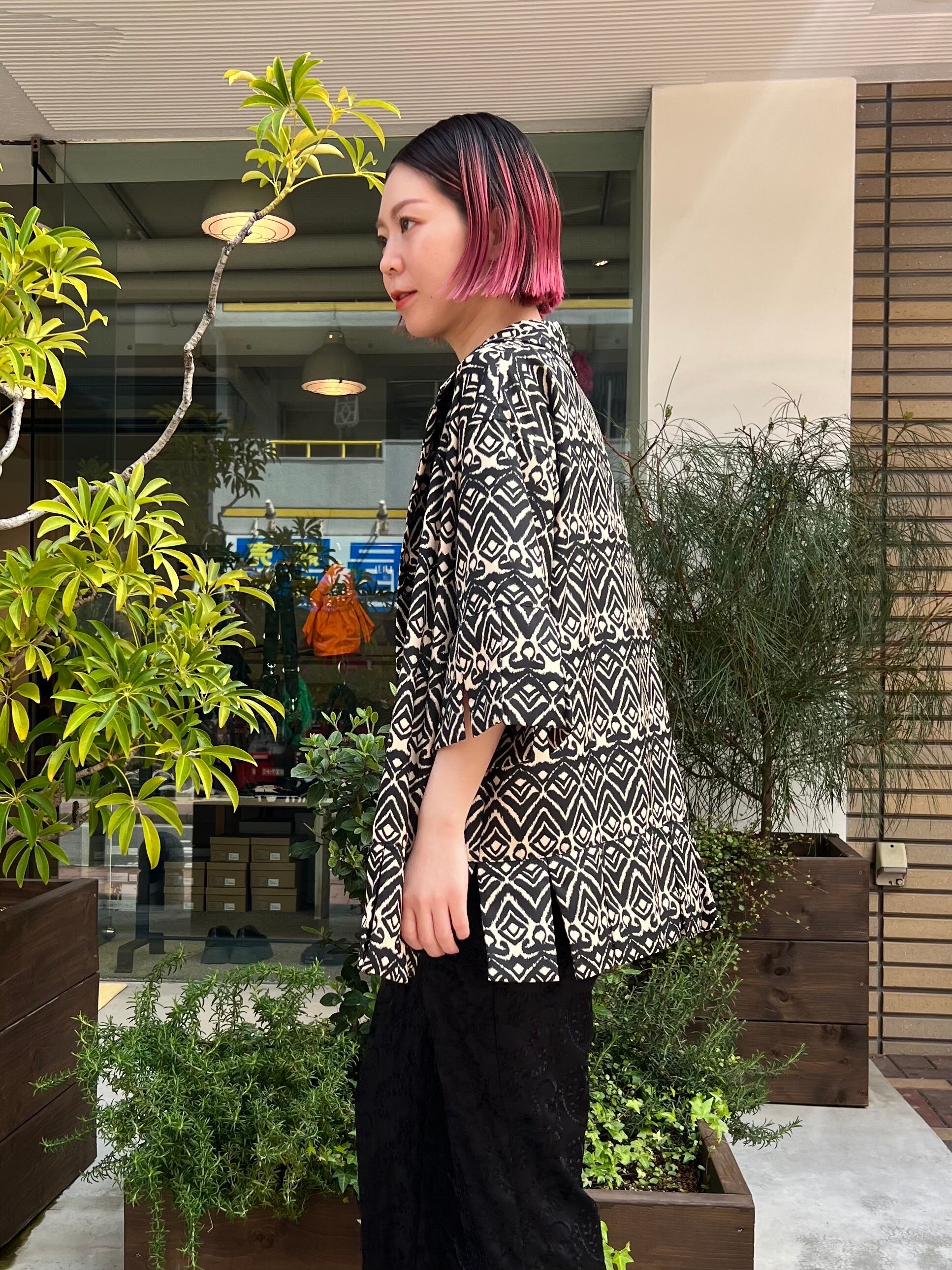 ひし型 FUMIE TANAKA フミエタナカ / NATIVE SHIRT