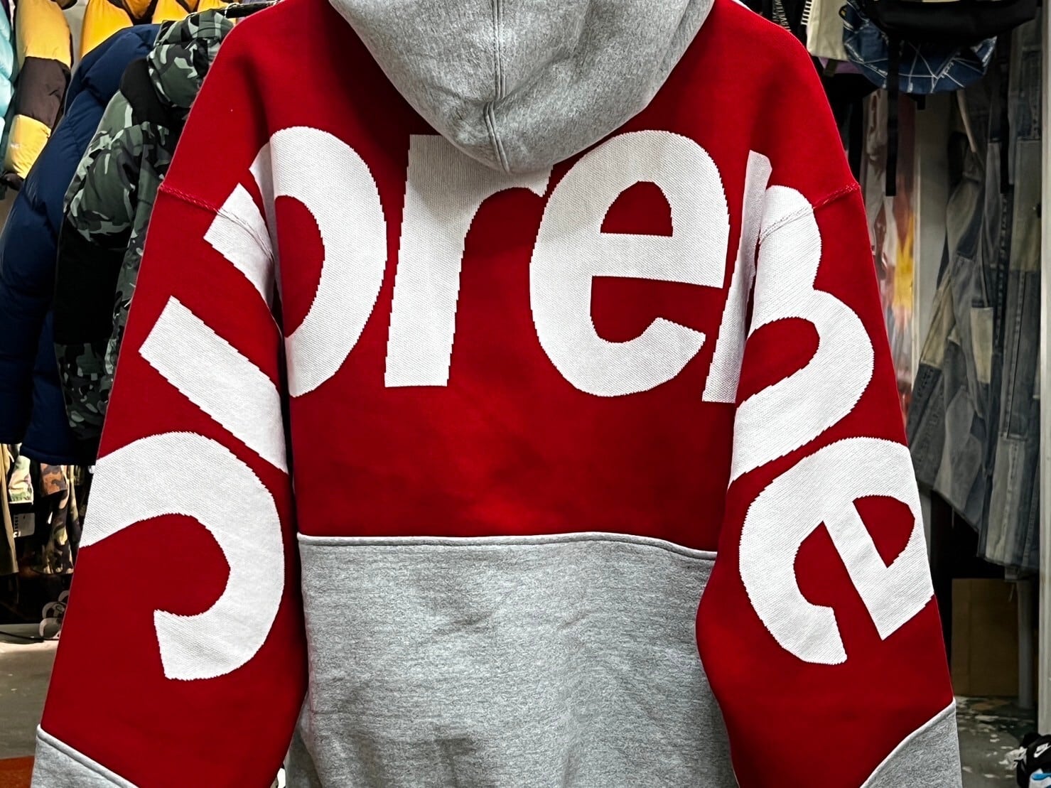 最安価】Supreme Big Logo Hooded Sweatshirt 