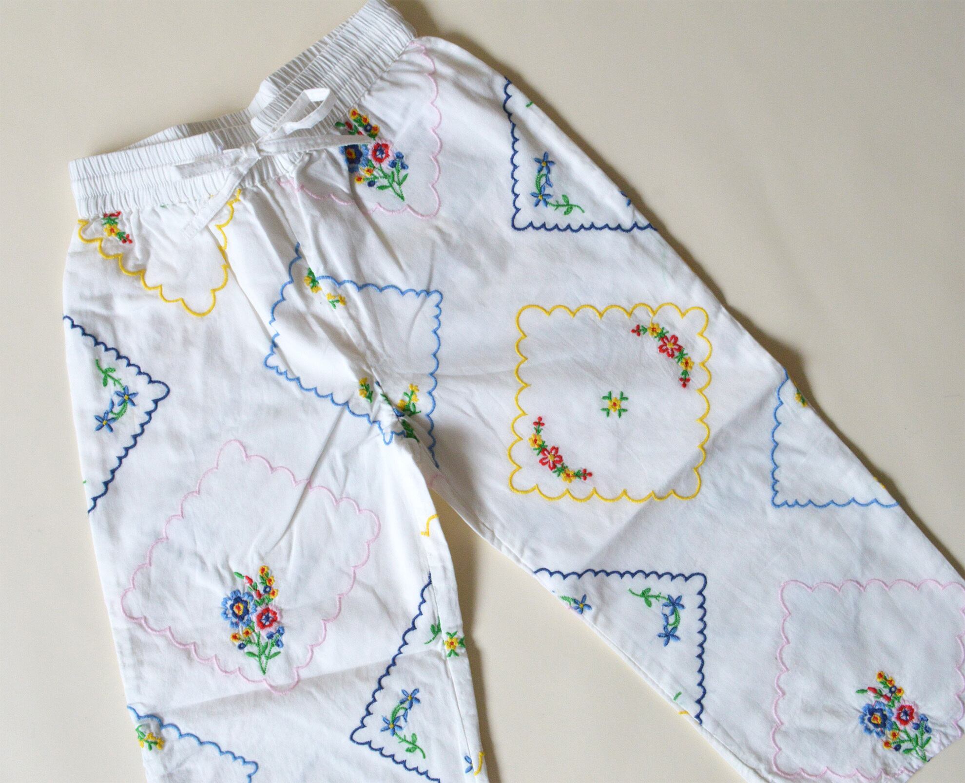 The New Society》Jacinthe Pant - Multicolor Embroidery | racconto