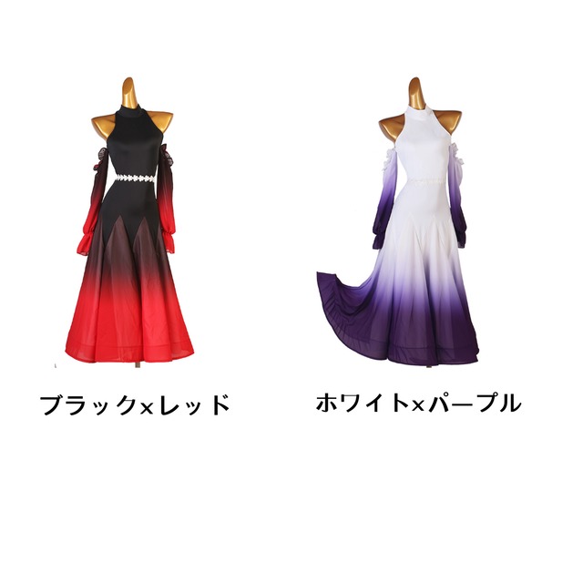 カラー グラデーション スタンダードドレス ds0053