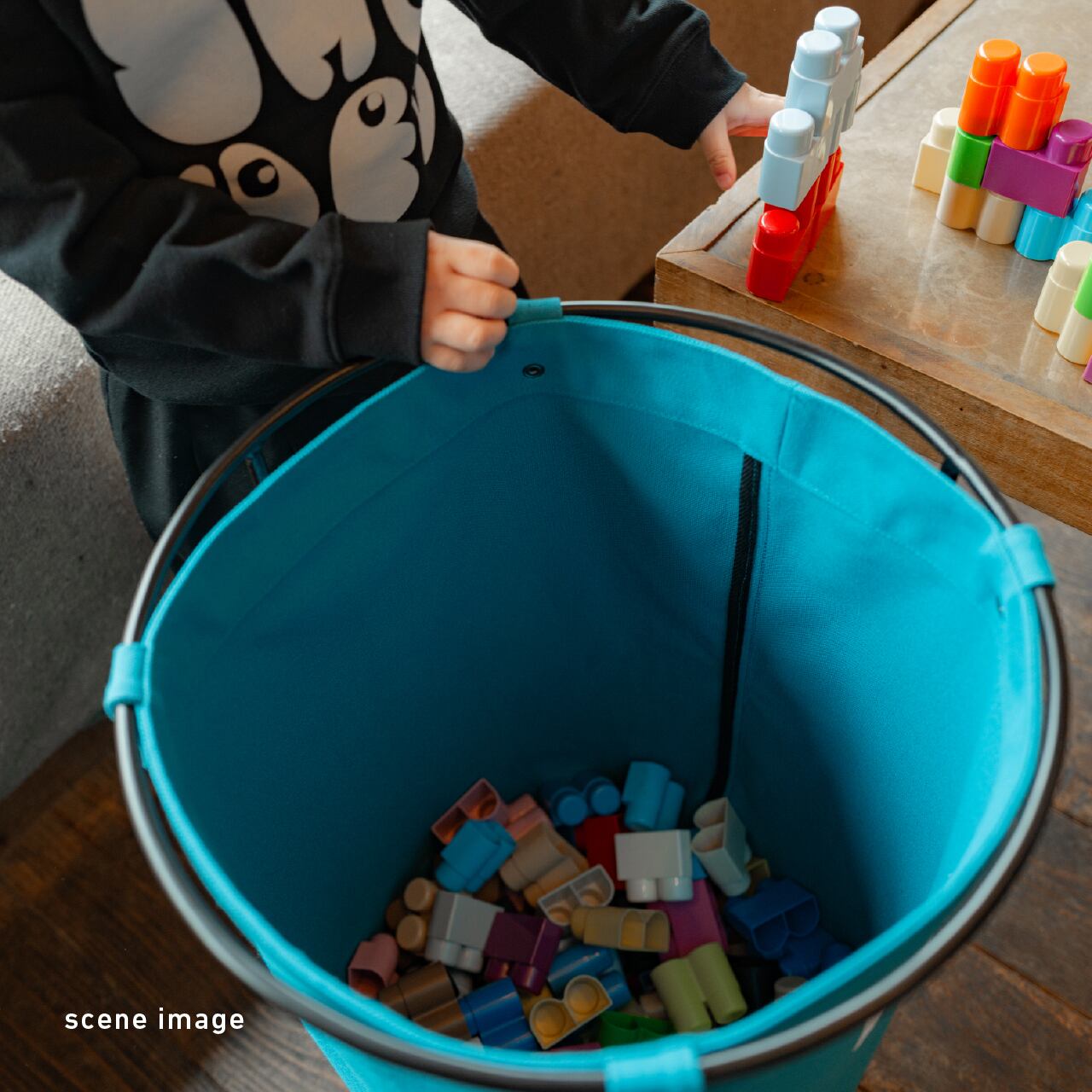 laundry bag [turquoise] | little piece