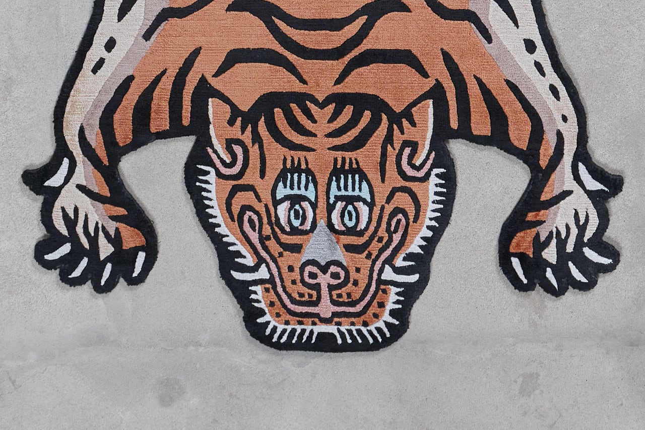 Tibetan Tiger Rug 《Mサイズ》 | SLOWTIGER