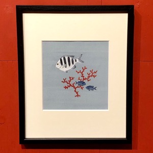 【山本祥子】原画「オヤビッチャ」