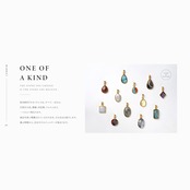 【MARKET】SINGLE STONE NECKLACE 133