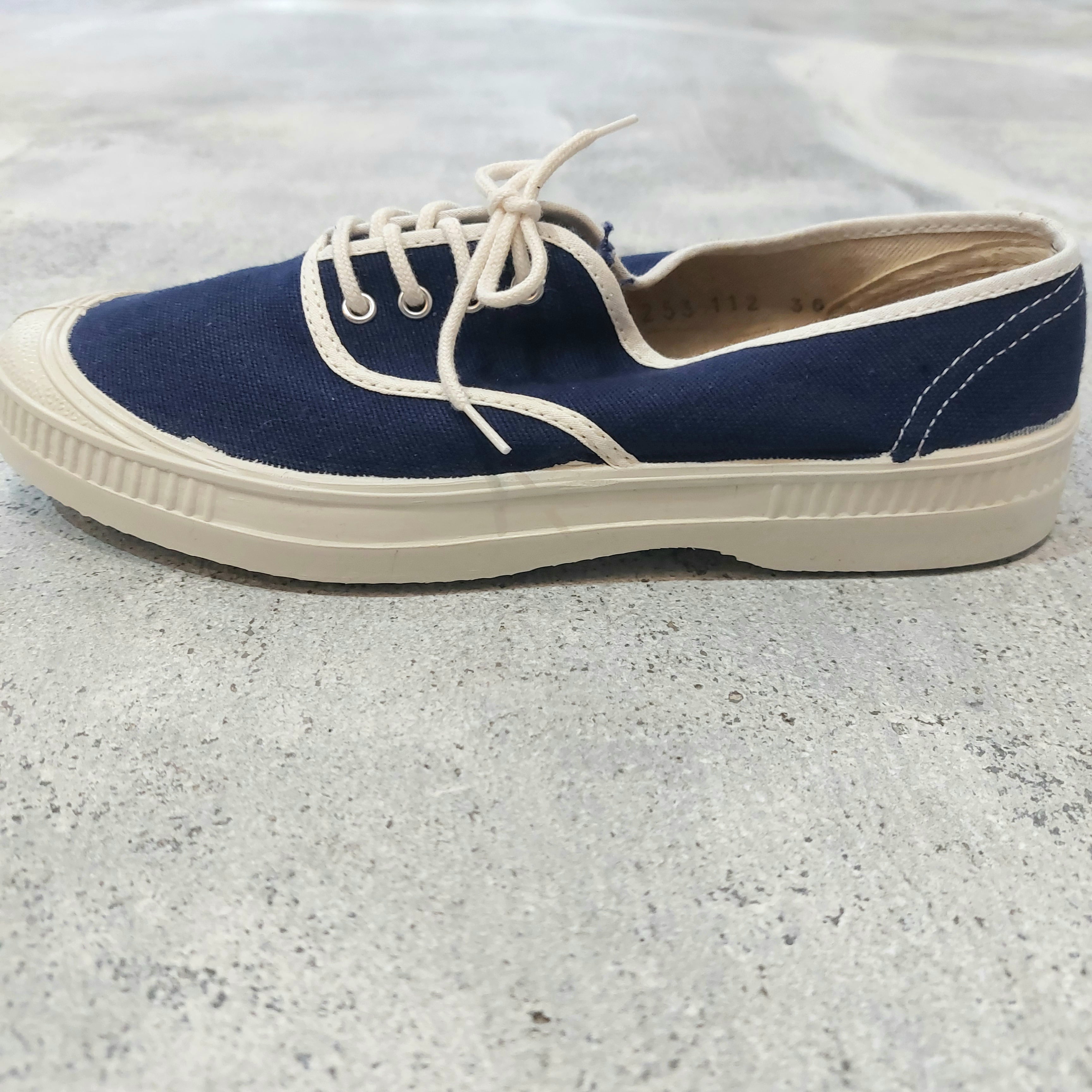 DEAD STOCK】French army deck shoes / Made in France 36[n-610