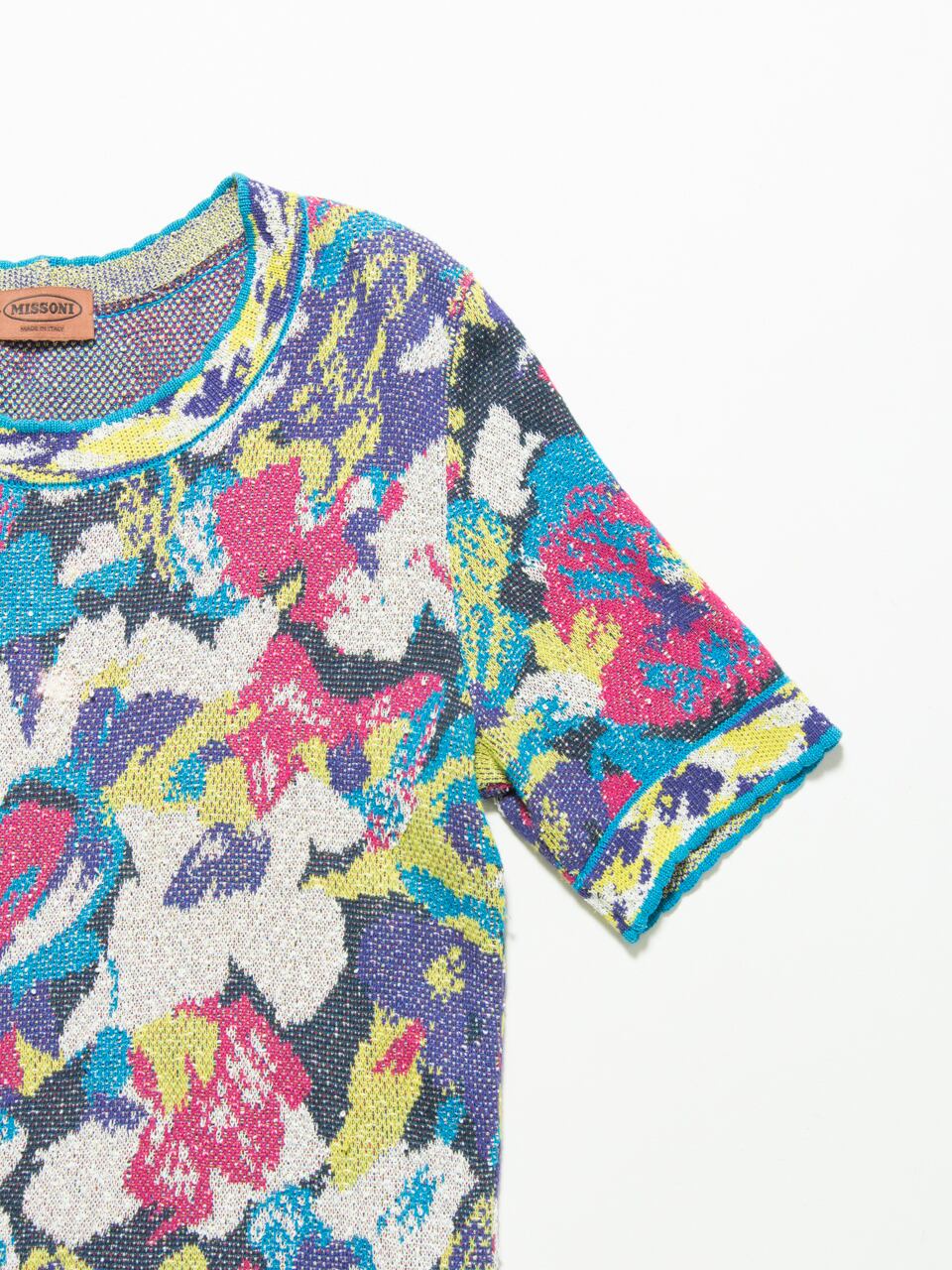 【MISSONI】Made in italy mix color knit（ミッソーニ イタリア製 ミックスカラーニット）1a