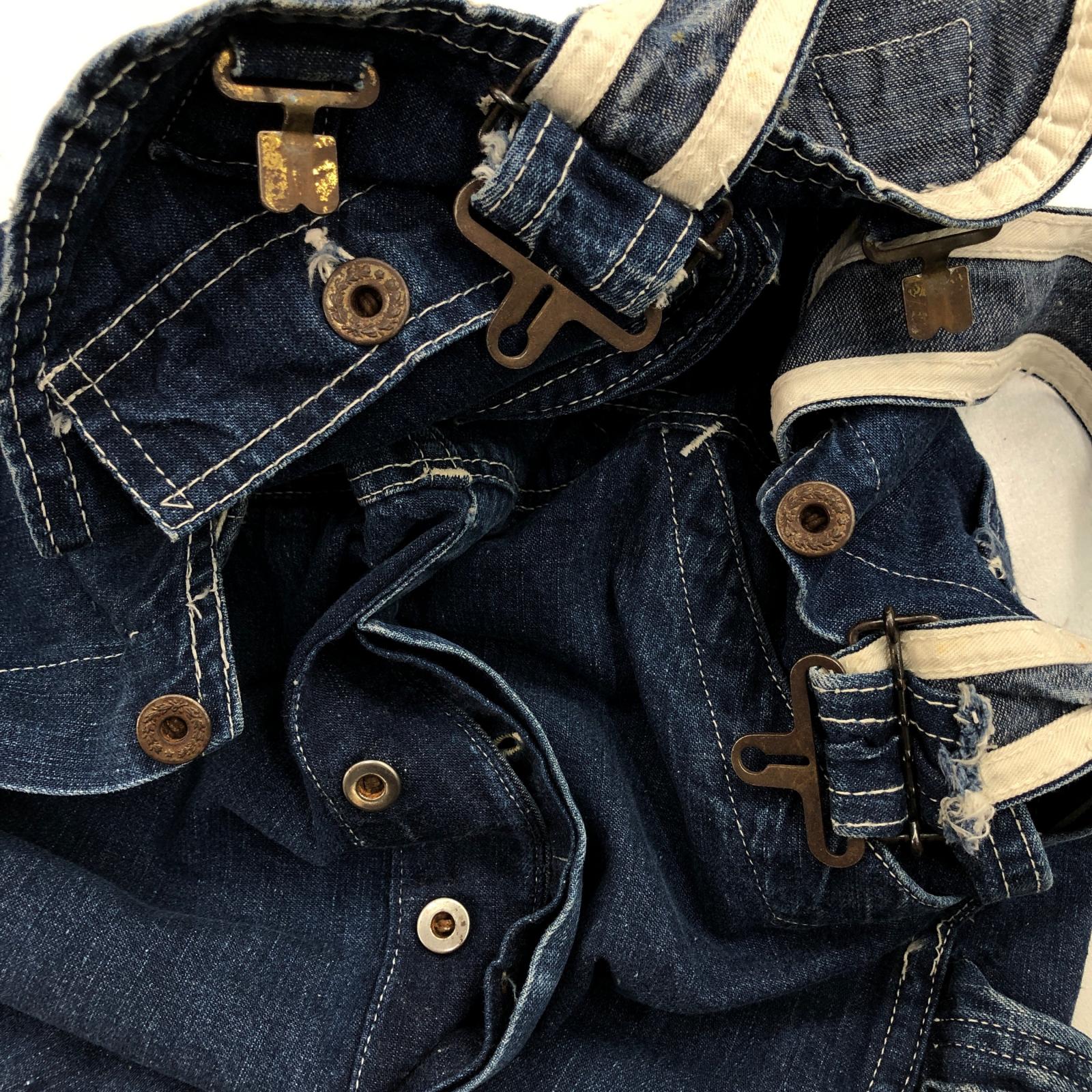 CARHARTT カーハート 40- 50年代 デニム オーバーオール OVERALL 刺繍
