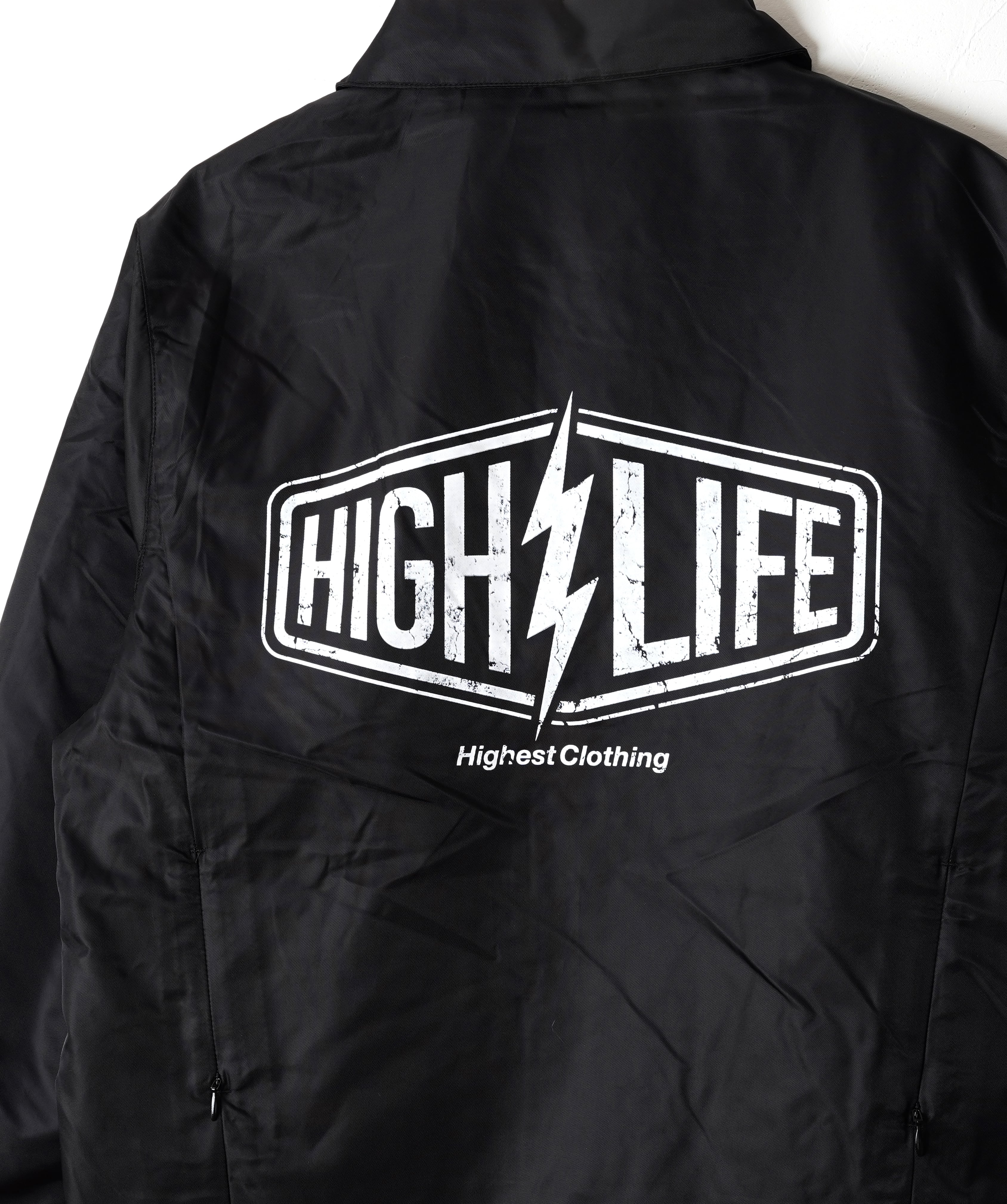 【Vin & Age × HIGH LIFE】ベンチレーションコーチジャケット【BLACK】 | highlife powered by BASE