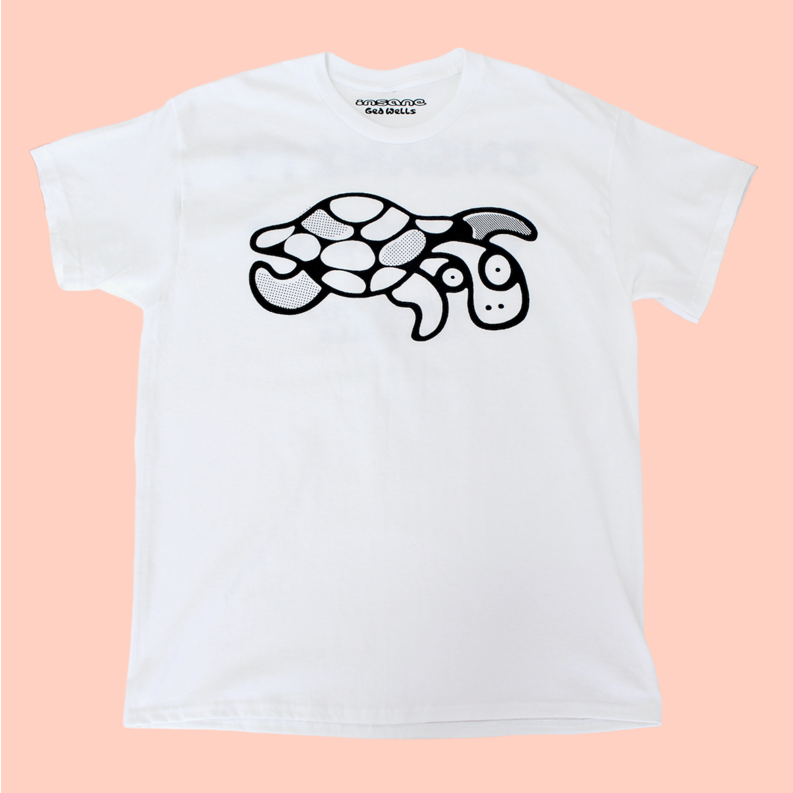 Ged Wells of insane／T-shirt 'Turtle' | WISH LESS store