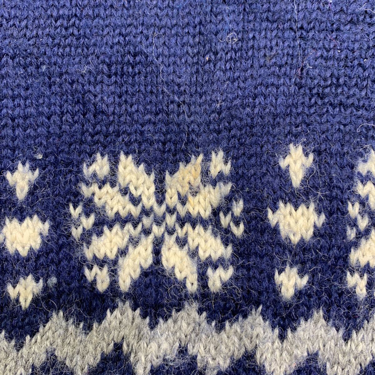 90s GOODENOUGH ノルディック柄ニット ネイビー Lサイズ 楽天市場