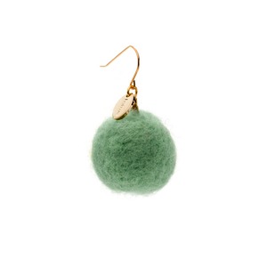 Felt Ball Hook - Emerald