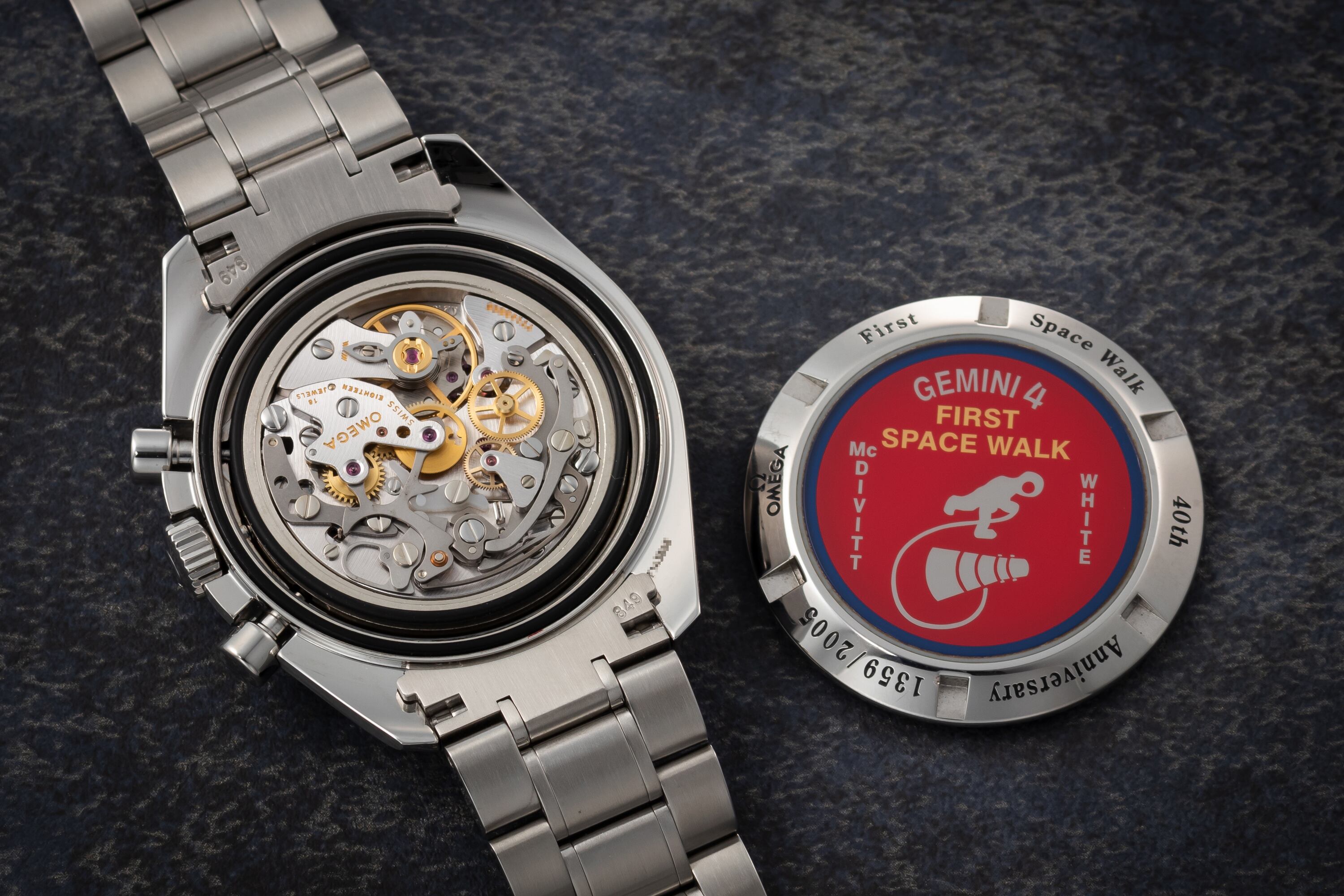 OMEGA 3565.8 スピードマスター ジェミニ4号 ファースト 2005本世界限定 腕時計 SS SS メンズ