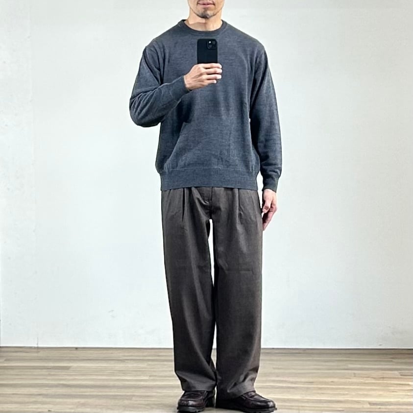 25AW》【STILL BY HAND】12G SILK MIXED PULLOVER スティルバイハンド