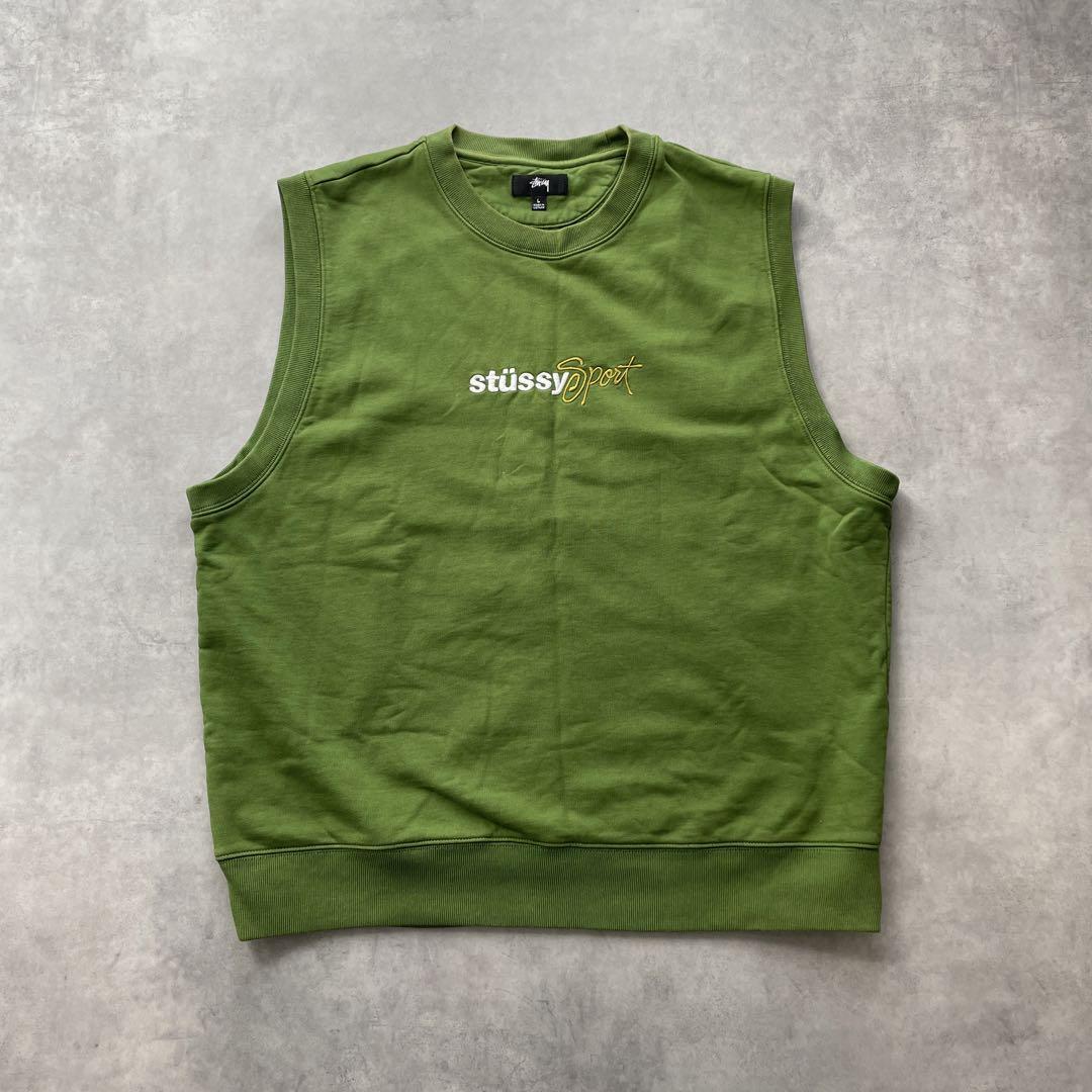 Stussy STUSSY SPORT FLEECE VEST ベスト L