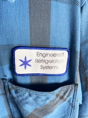 BLUE M ネルシャツ