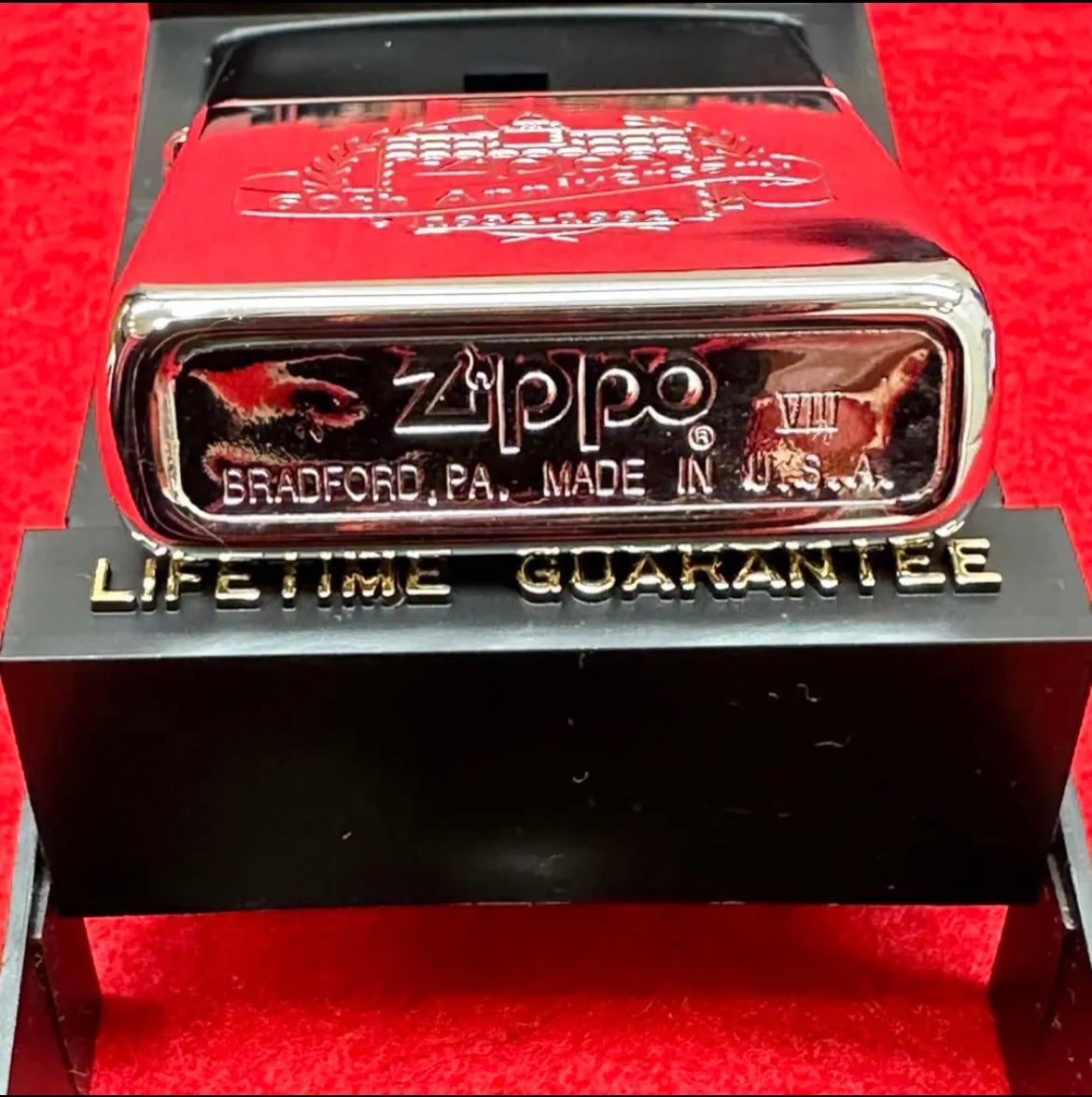 Zippo 60周年記念コレクターズエディション 喫煙具 オイルライター 