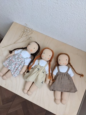 Mini Doll - Red Hair (Cherry) / Little Kin Studio