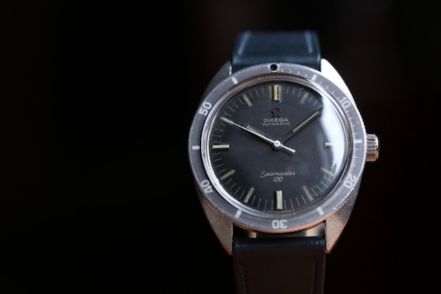 【OMEGA】 1968年製 オメガ シーマスター120 フルサイズ ノンデイト 自動巻きモデル ゴーストエイジング  SS / Vintagewatch / Seamaster 120 / Cal.552