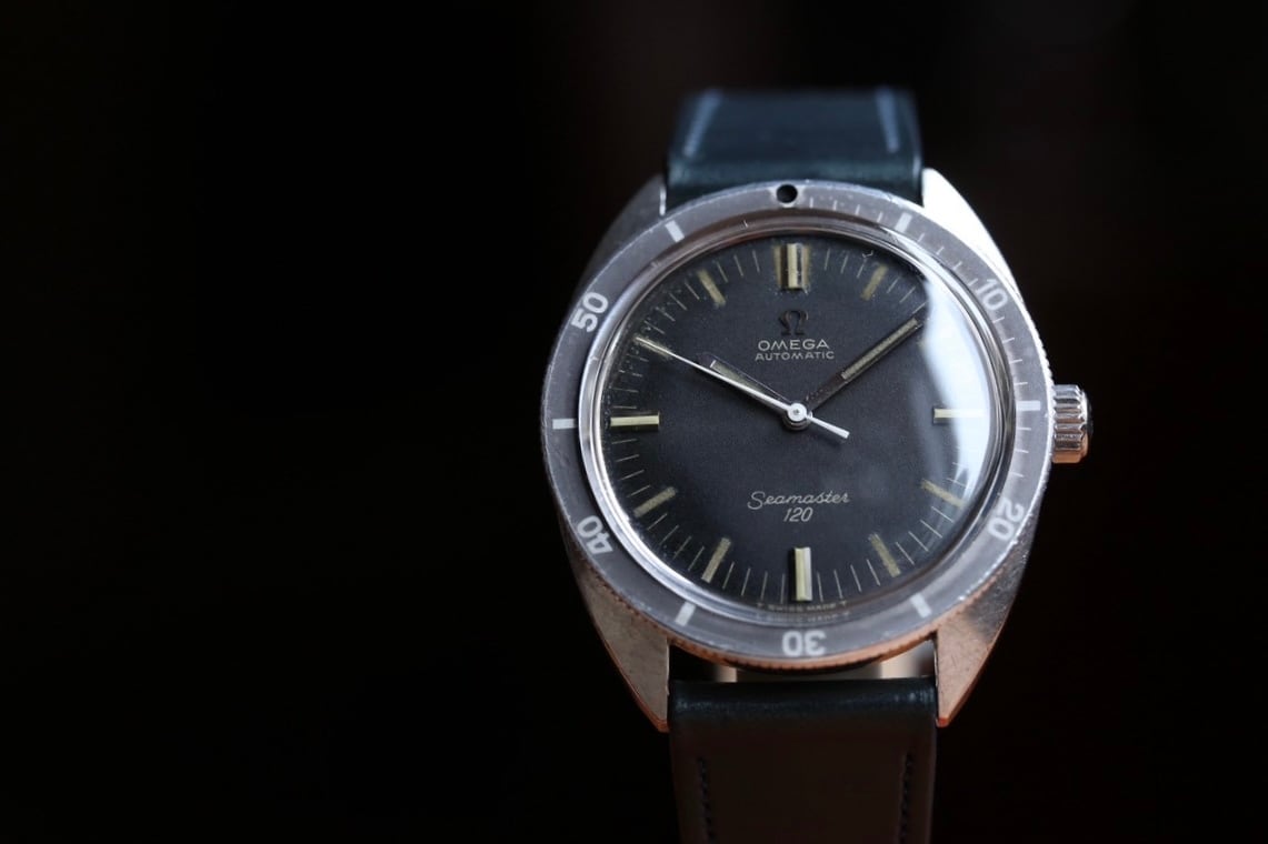 【OMEGA】 1968年製 オメガ シーマスター120 フルサイズ ノンデイト 自動巻きモデル ゴーストエイジング SS / Vintagewatch / Seamaster 120 / Cal.552