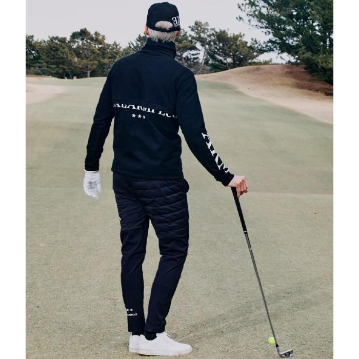 LUXEAKMPLUS リュクスエイケイエムプラス 防風タートルネックシャツ