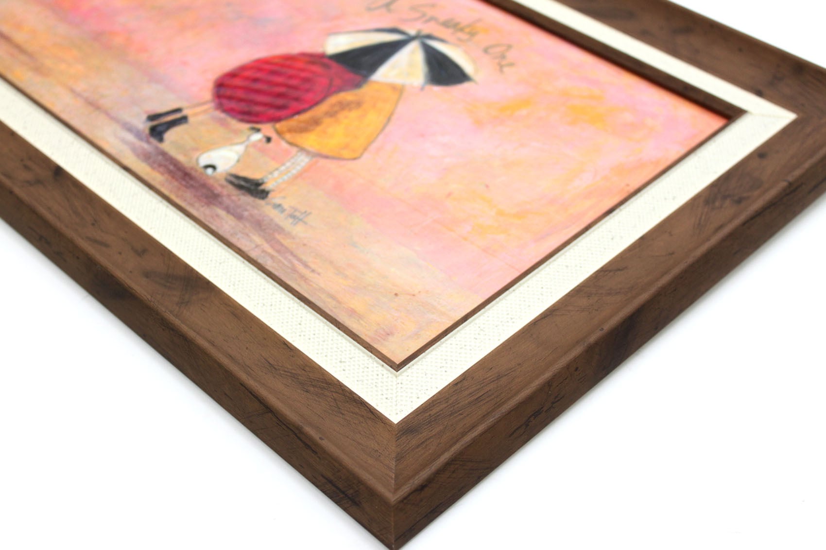 サムトフト「スニーキー ワン」Ｍサイズ ゲル加工アート アートフレーム 絵画 インテリア