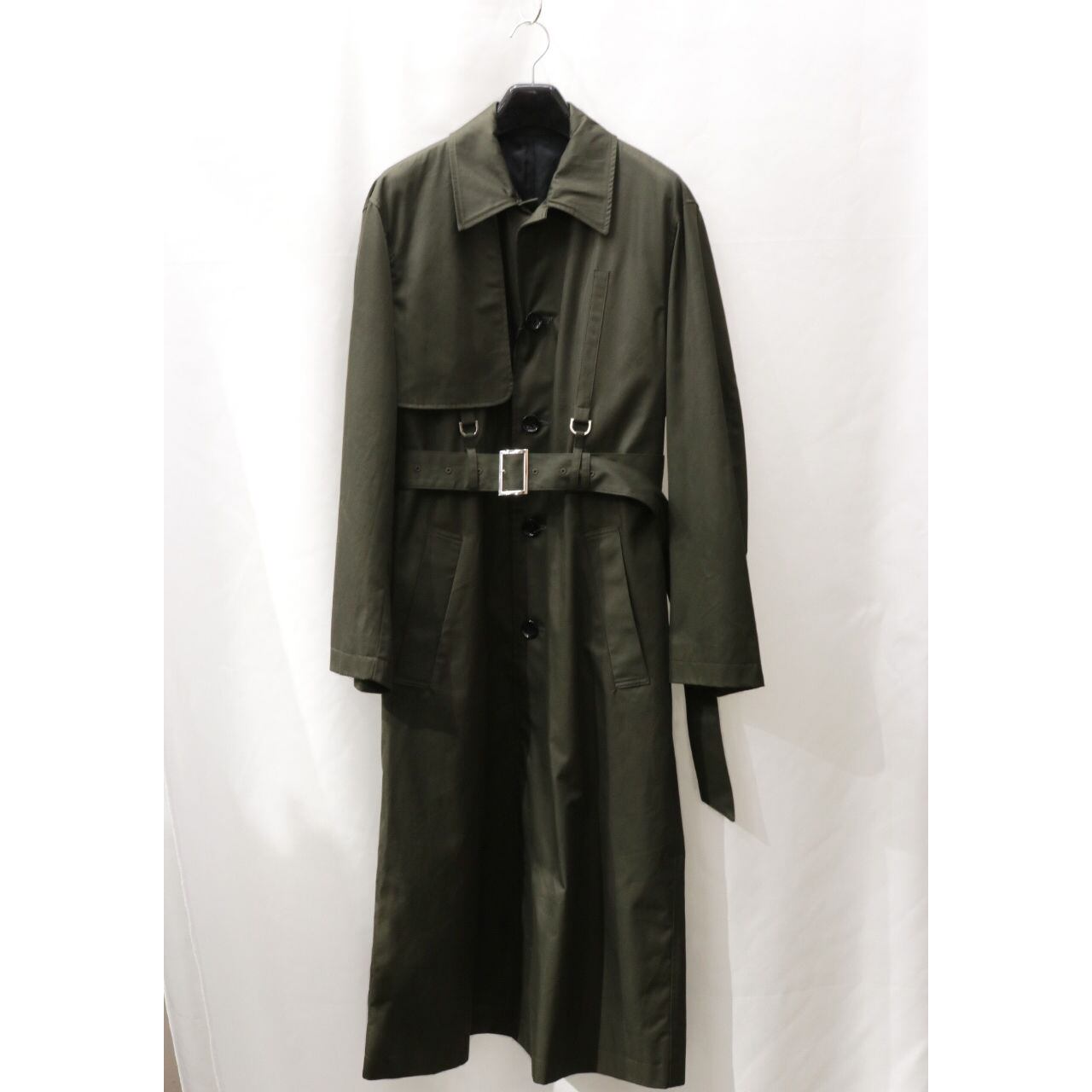 YUKI HASHIMOTO SINGLE TRENCH COAT 202-01-0401N | IAAAM ONLINE STORE