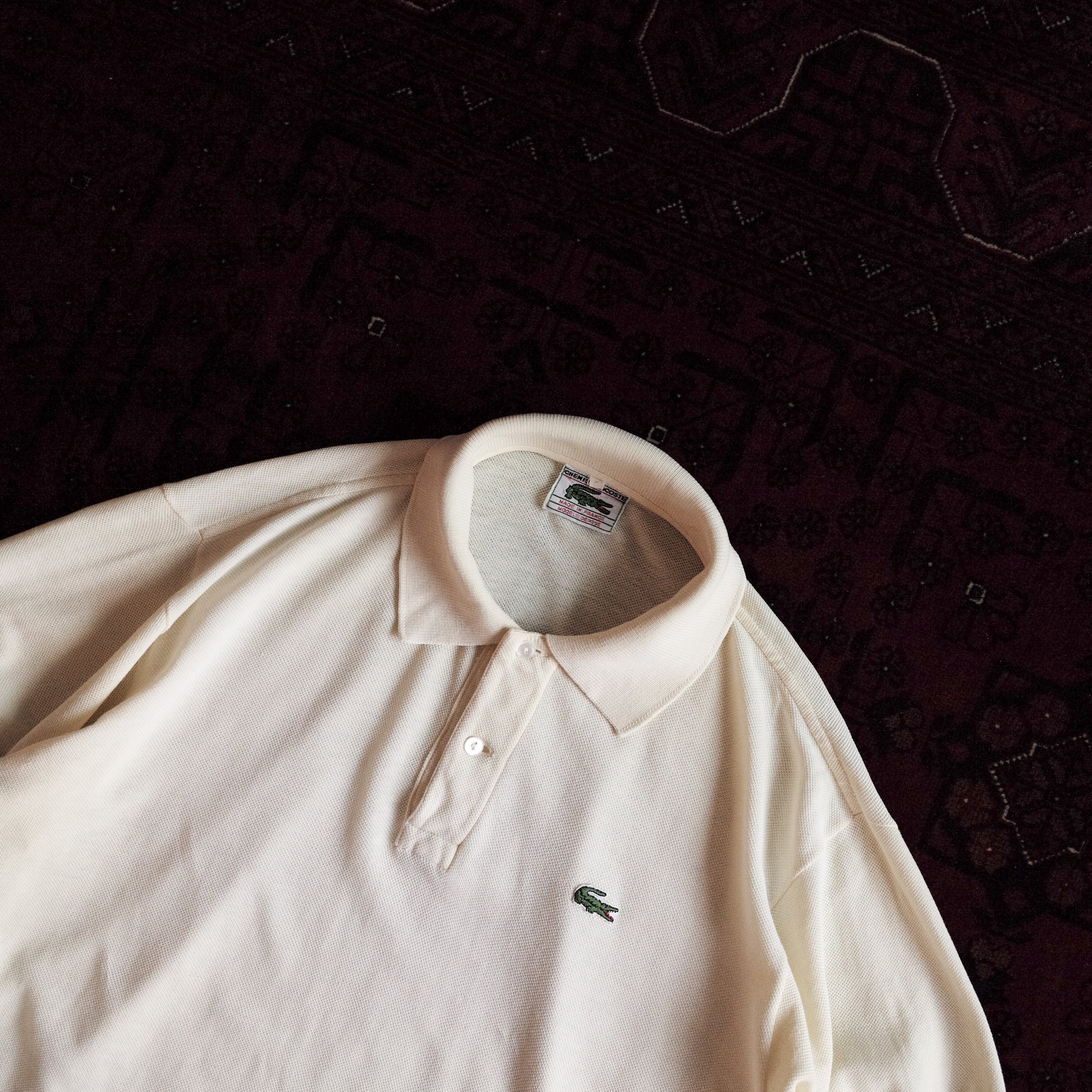 CHEMISE LACOSTE ポロシャツ ショートスリーブ 半袖 6サイズ C100 1960