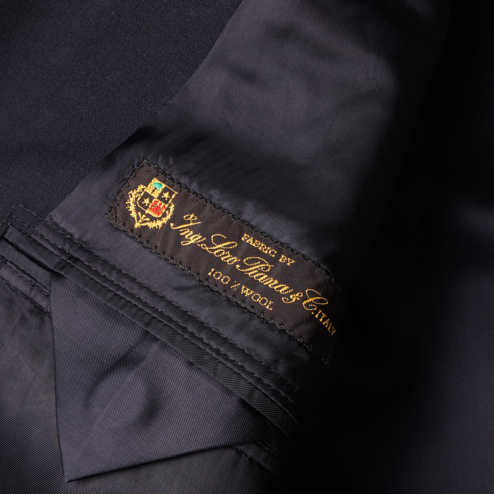 極美品】BROOKS BROTHERS Loro Piana Made in Canada wool Navy blazer 極美品】BROOKS BROTHERS Loro Piana Made in Canada wool Navy blazer