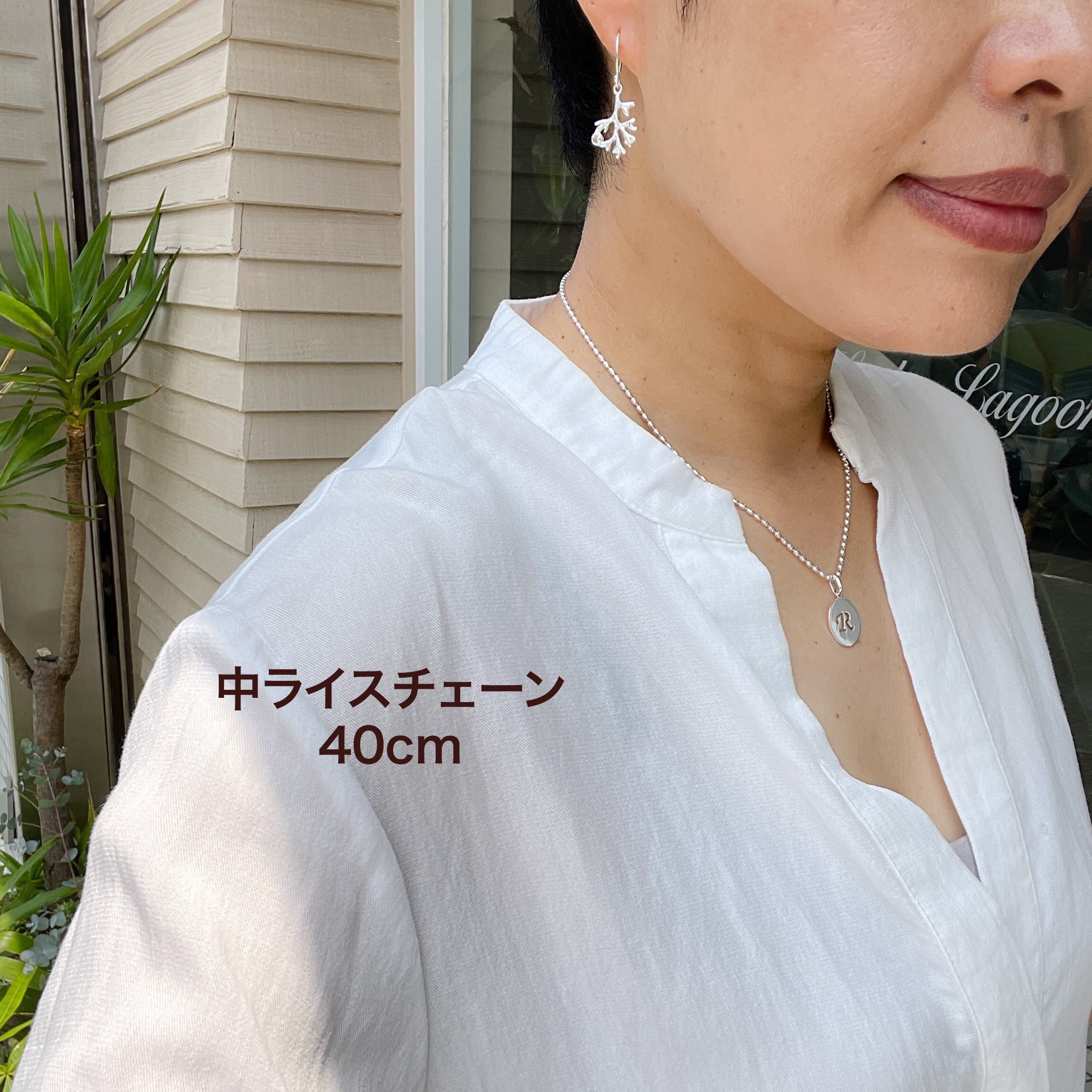 Lagoon Original プレート イニシャル ネックレス ◇◇ | 【公式通販