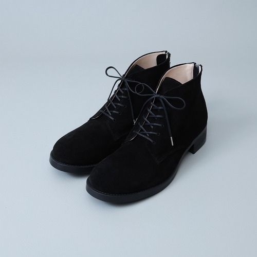 【Iru】6 HOLE BACK ZIP BOOT Suede【即納】