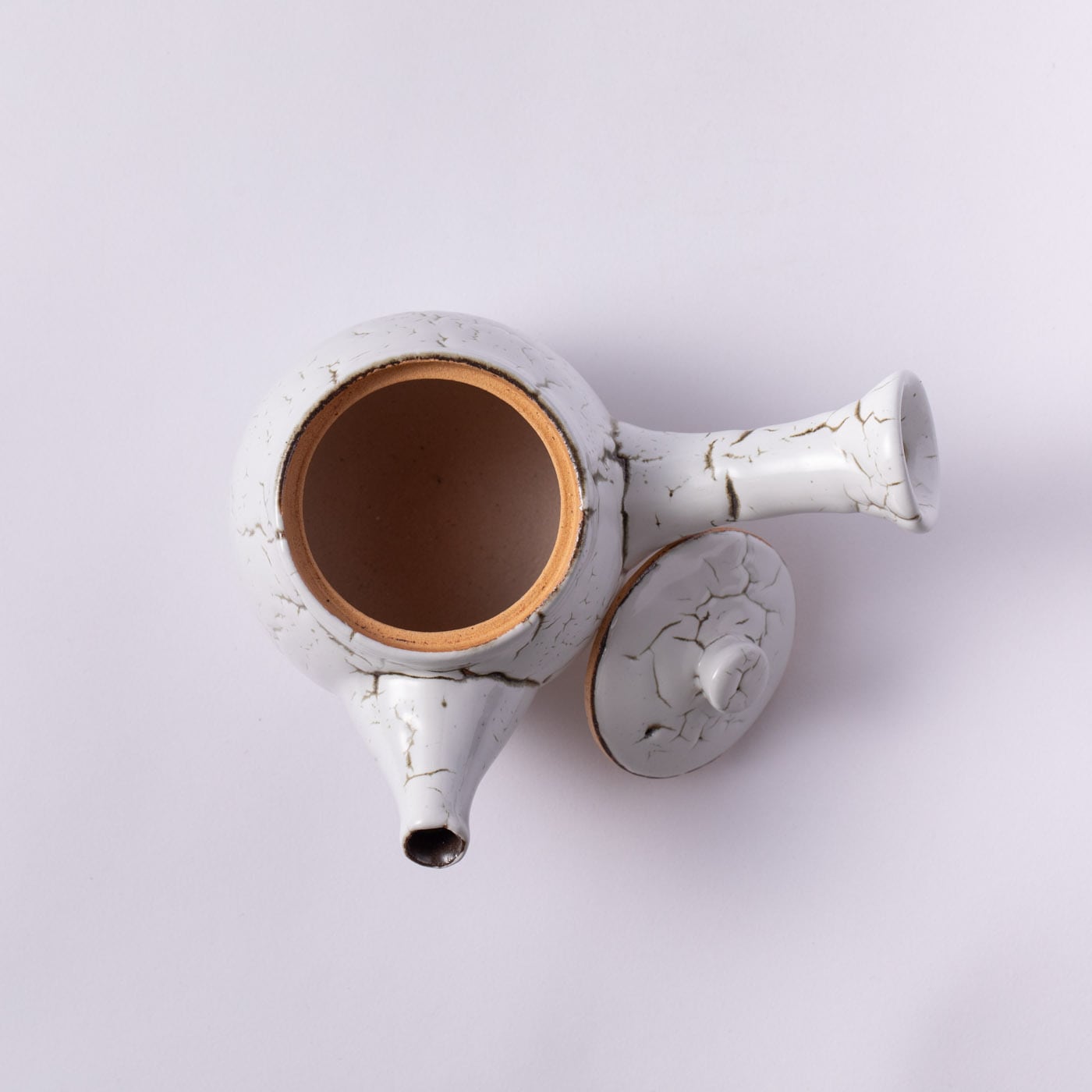 急須 白 (9cm） | 龍爪梅花皮の器