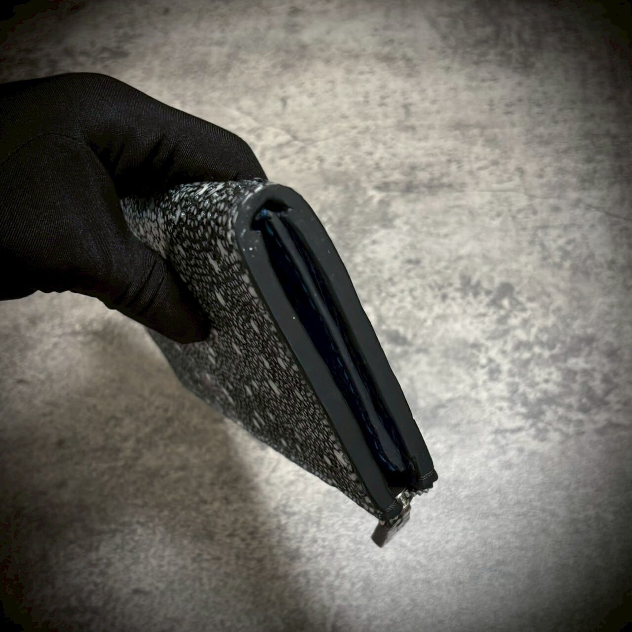 特別仕様 スタースティングレイ リザード 総手縫い L字ファスナー 長