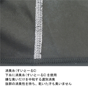 メンズ EVAEDGE ロングスリーブTシャツ（グレー）P821FLSM02
