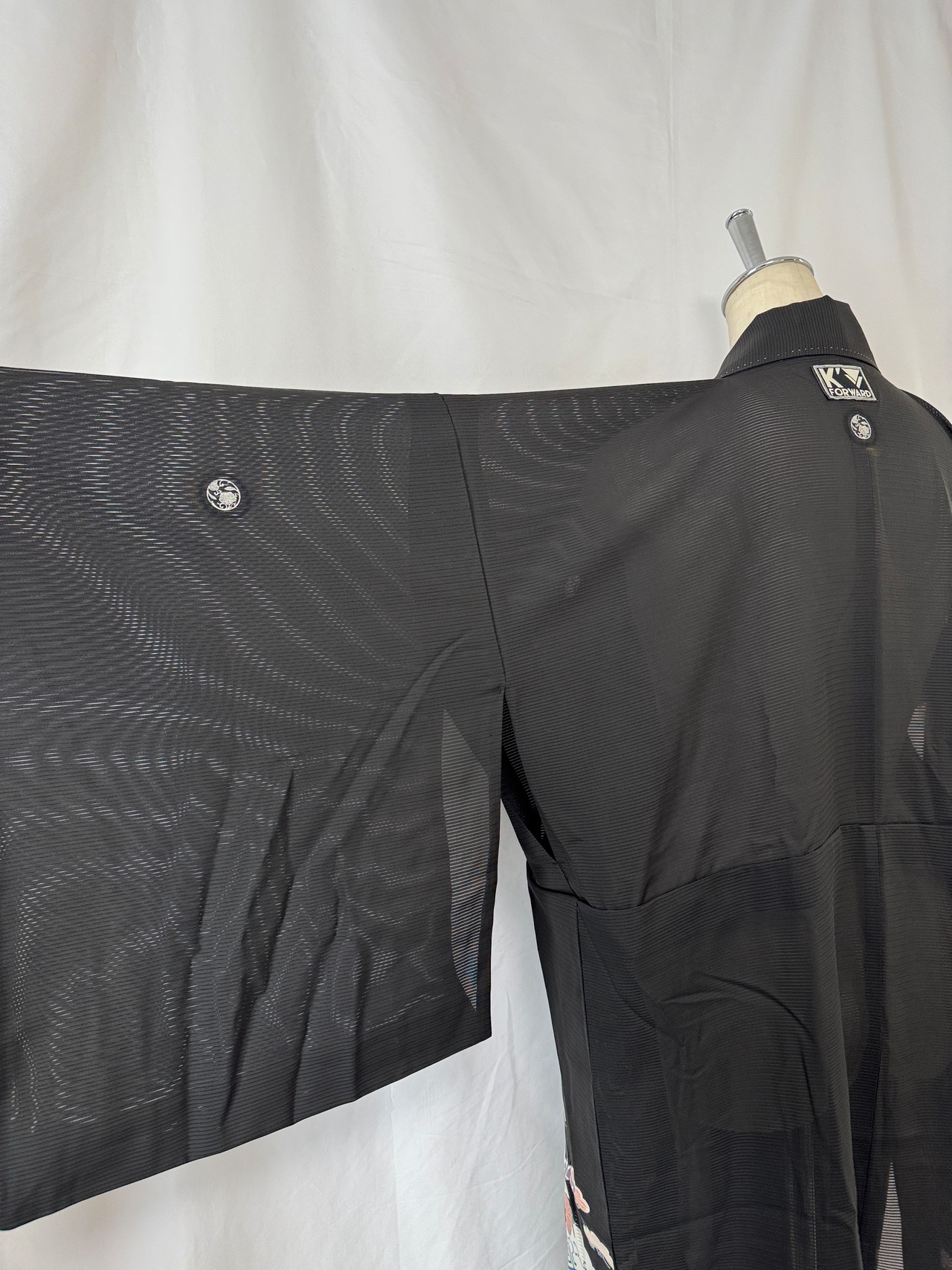 Black Longcoat See-through 602