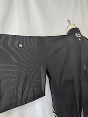 Black Longcoat See-through 602