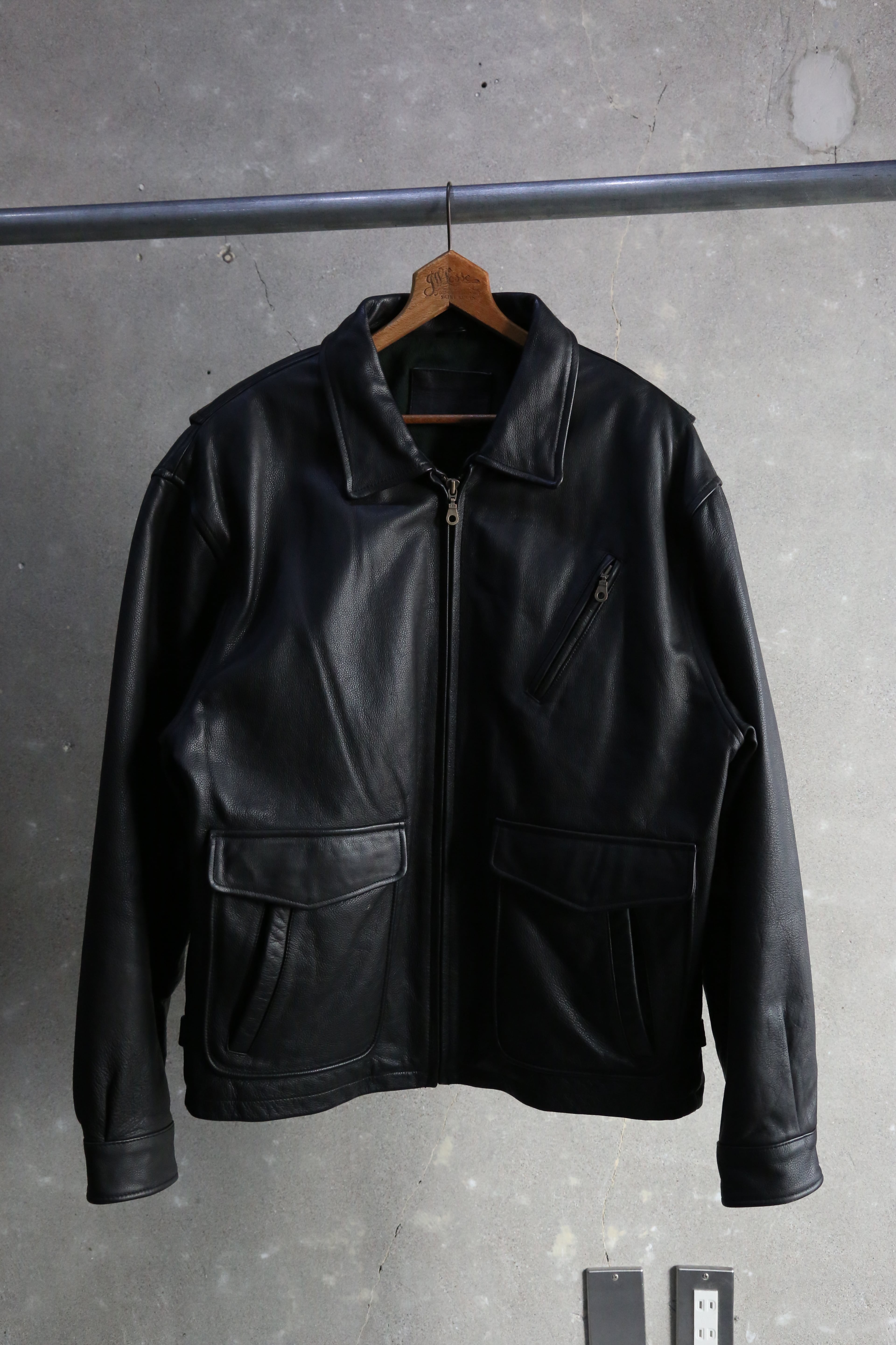 90~00s【St John's Bay】Leather Jacket | the Holic vintage clothing