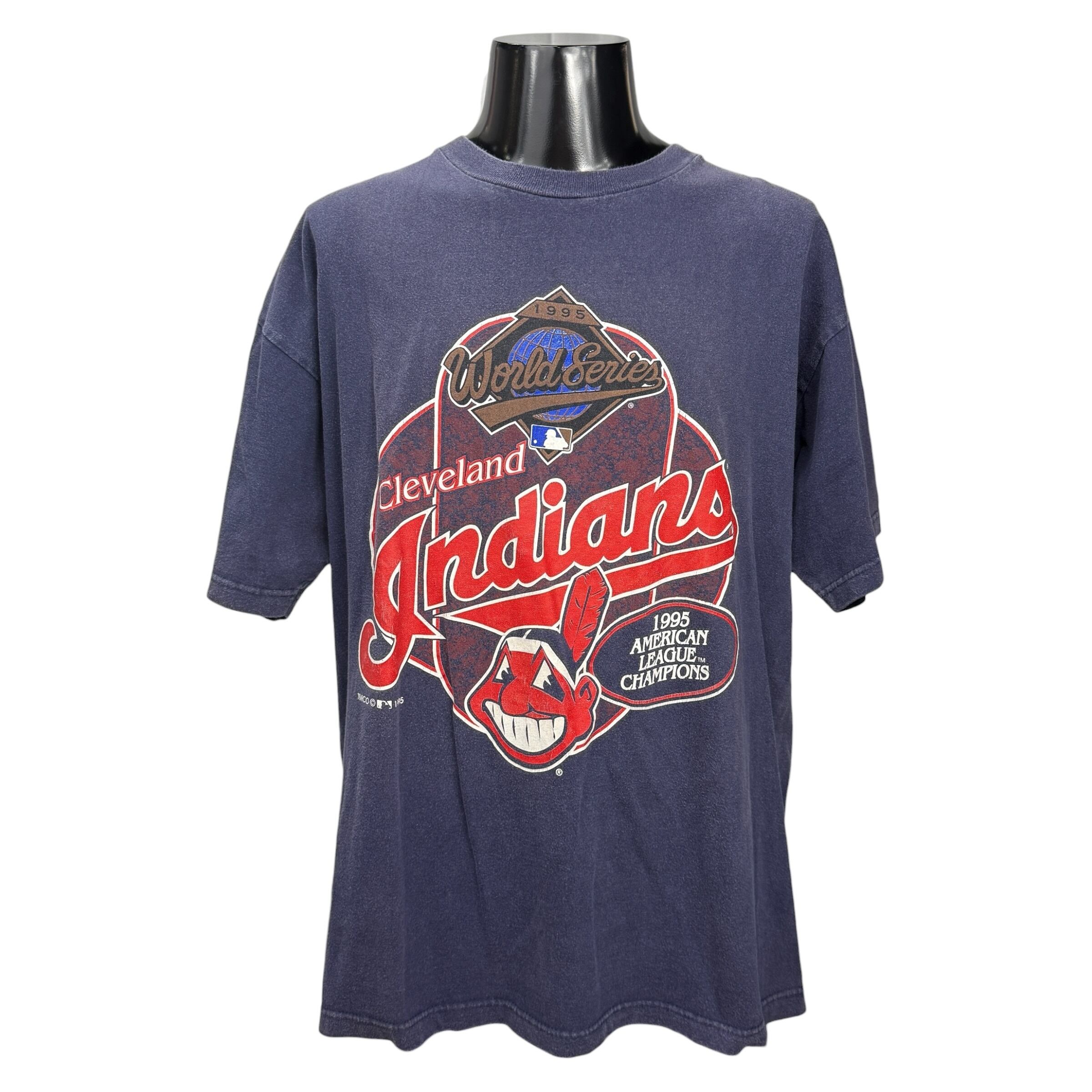 90s クリーブランド・インディアンス Tシャツ CLEVELAND INDIANS】クリーブランド・インディアンス 