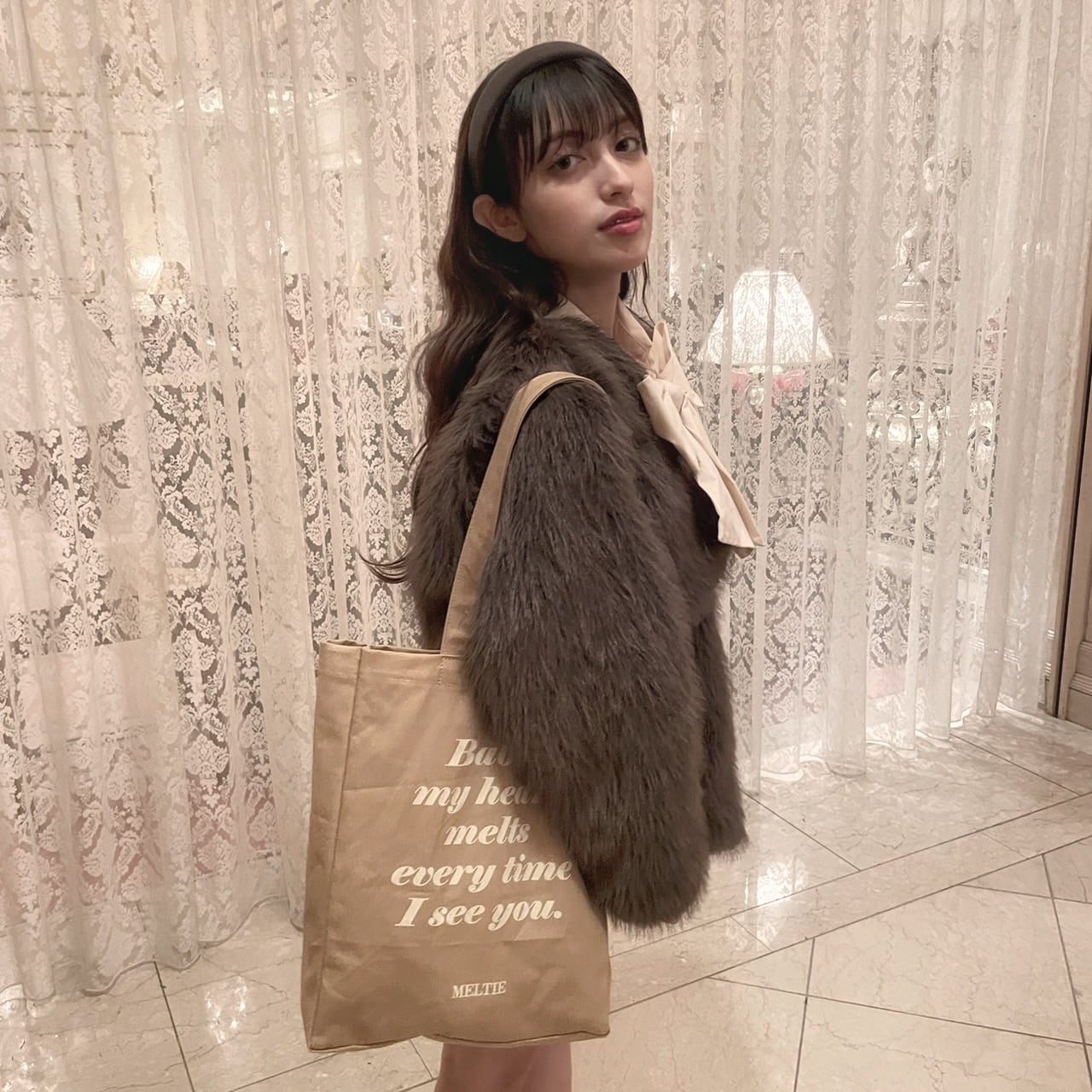 original tote bag-BROWN | meltie
