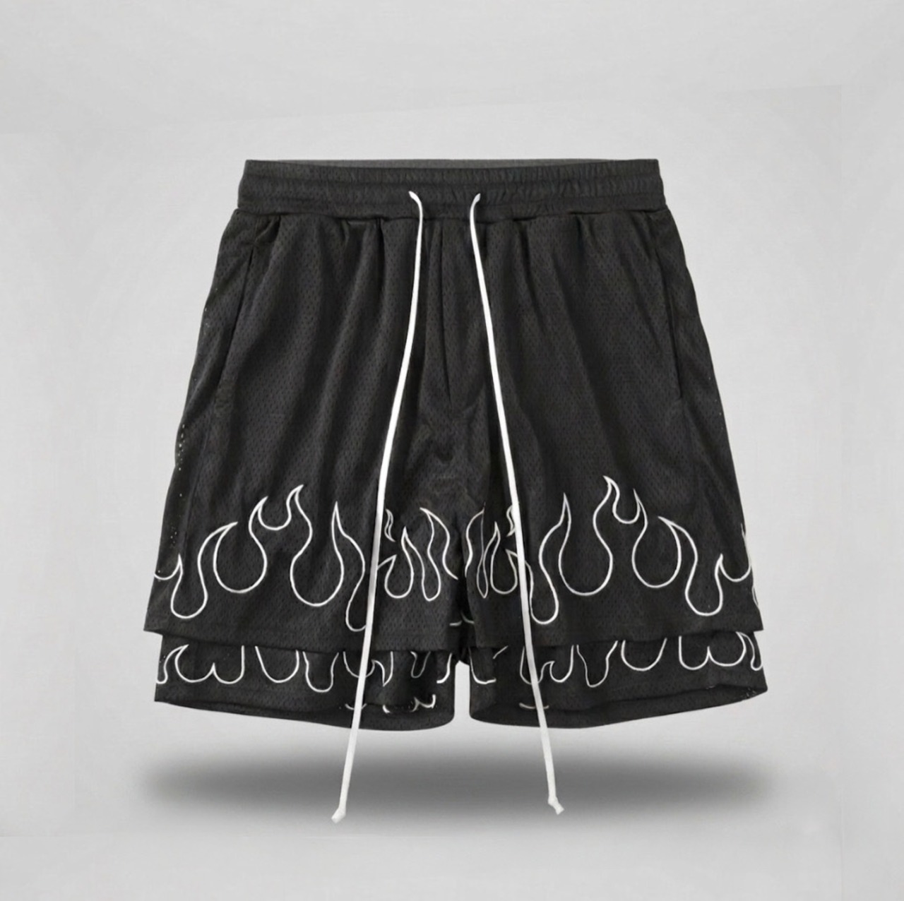 FLAME MESH 2-LAYER SHORTS