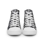WIGGLE CAMO monochrome High-Top Sneakers(Women’s )  [S0003]