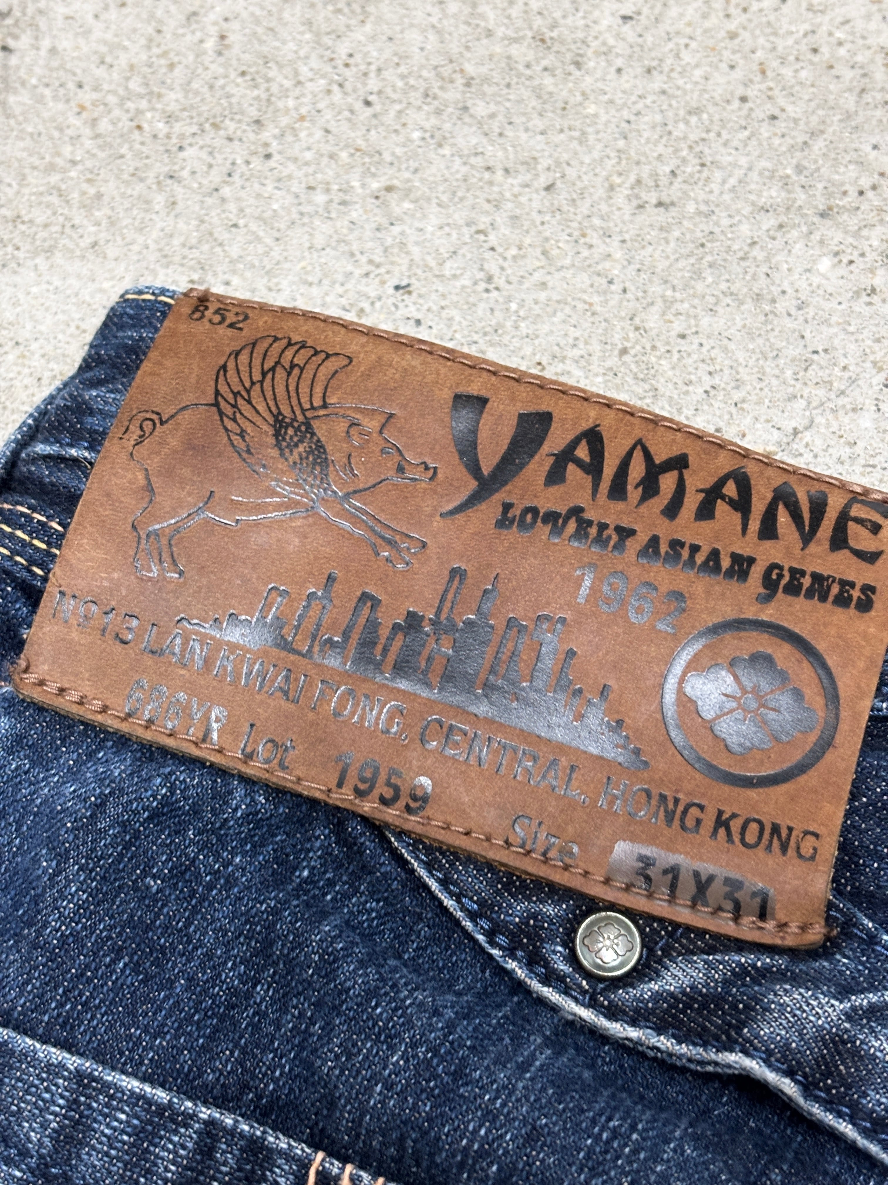 EVISU/YAMANE Denim/lot 1959/W31/L31/山根デニム/カモメプリント