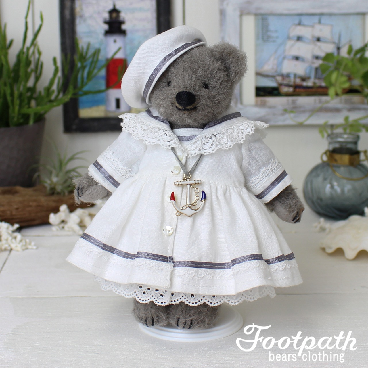 Vsb-0057 Alice gray bear set