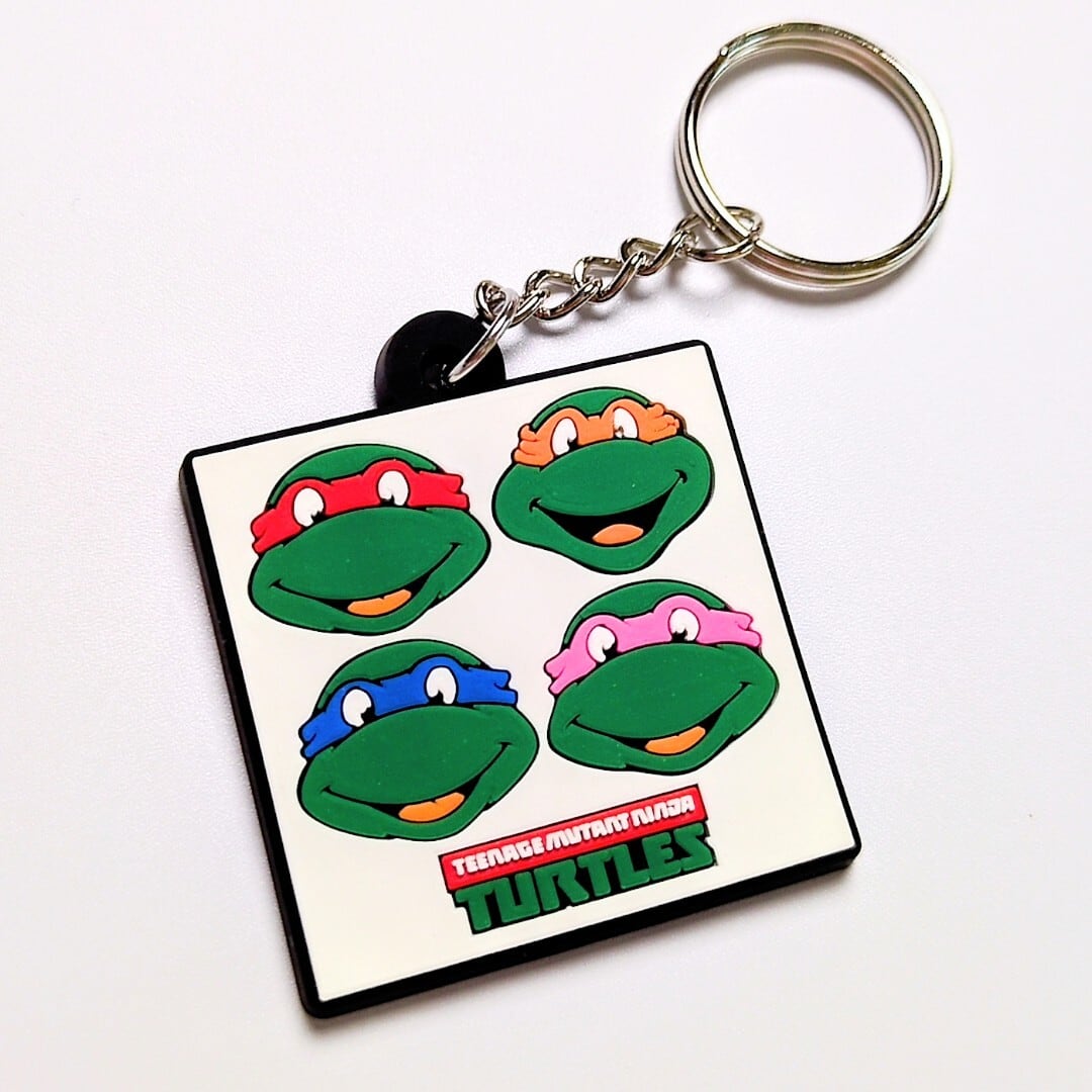 送料無料！ ★ラバーキーホルダー★〘137〙【 Teenage Mutant Ninja Turtles ( ティーンエイジ ミュータント ニンジャ タートルズ ) 】〚アメリカン雑貨 アメトイ〛