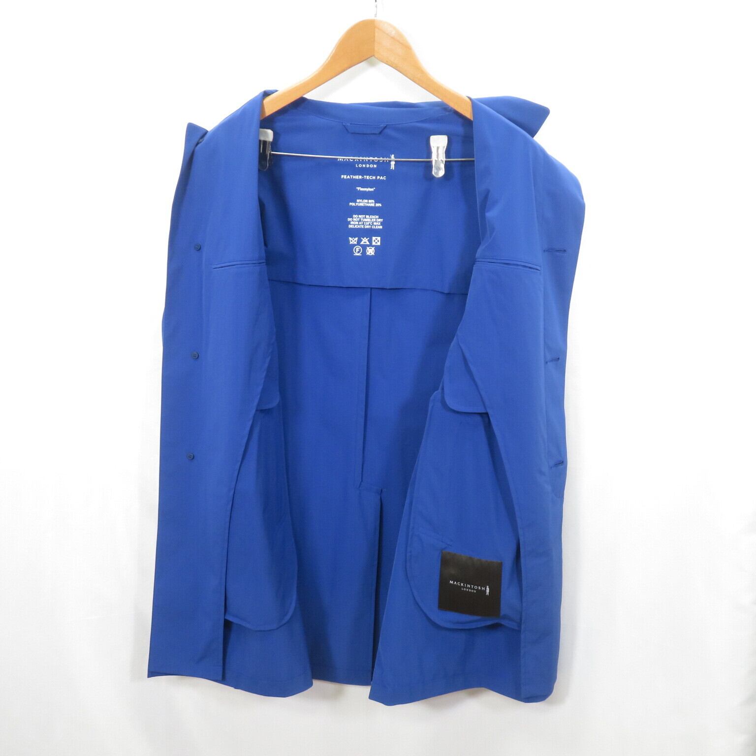 MACKINTOSH LONDON FEATHER TECH PAC ストレッチナイロン レインコート