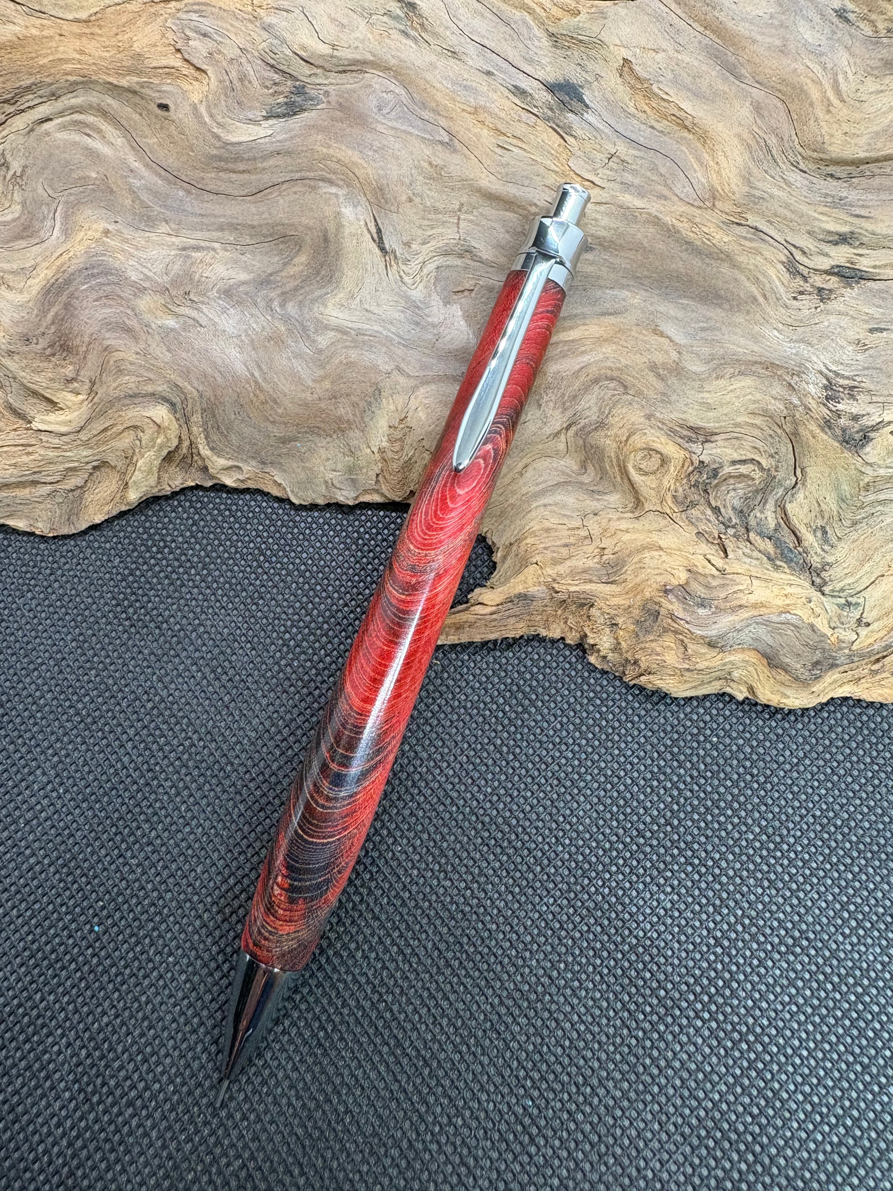 【美品】RED LINE シャープペンシル アンボイナ RED LINE PENS