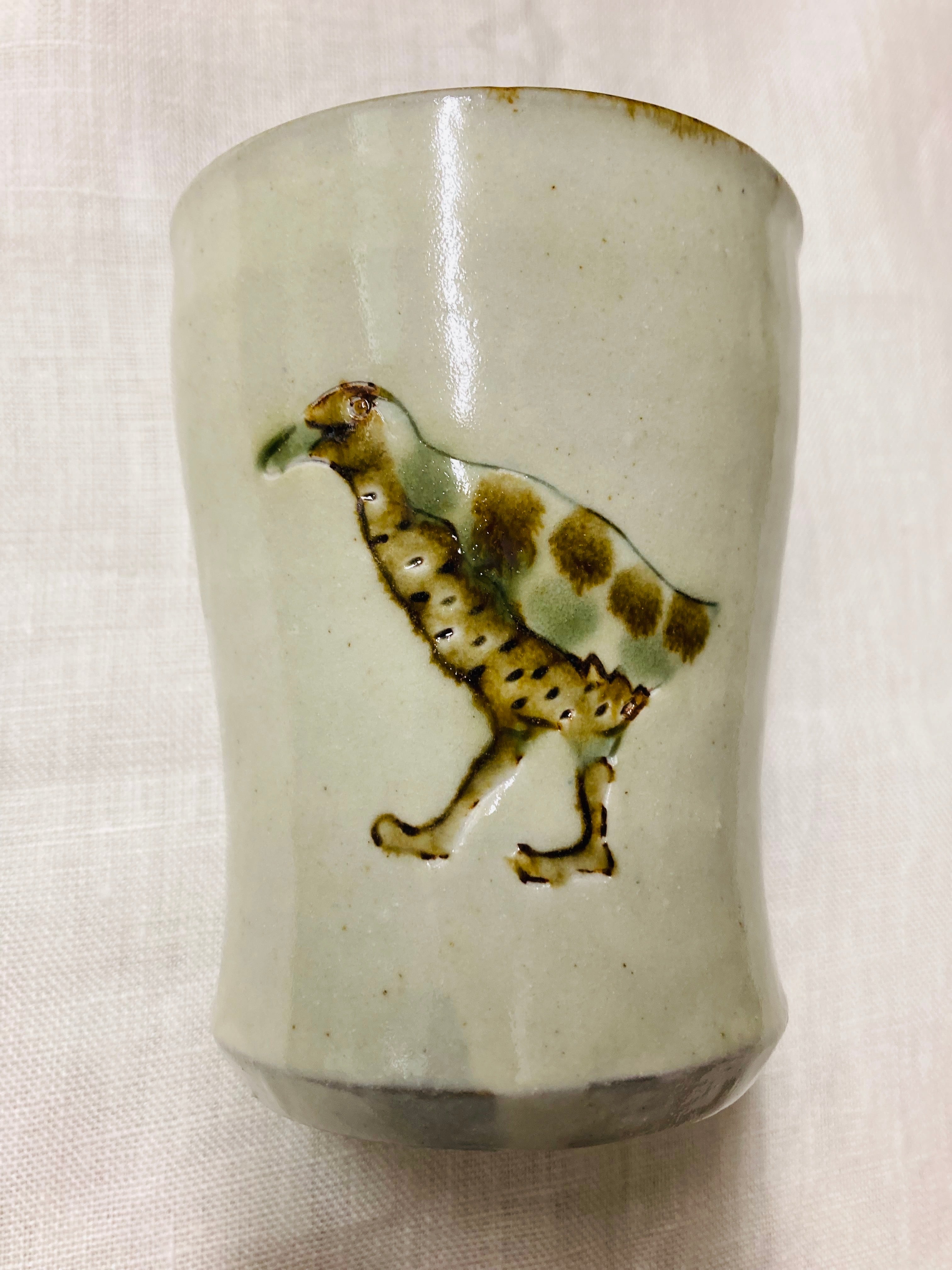 やちむん ヤンバルクイナ・フリーカップ（やちむん工房mug） | &kiitos